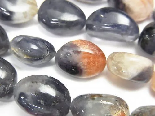 Iolite sunstone beads for jewelry making