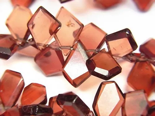 January birthstone garnet beads for jewelry