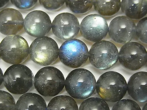 Labradorite round beads