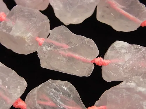 Rose Quartz nuggets for jewelry making