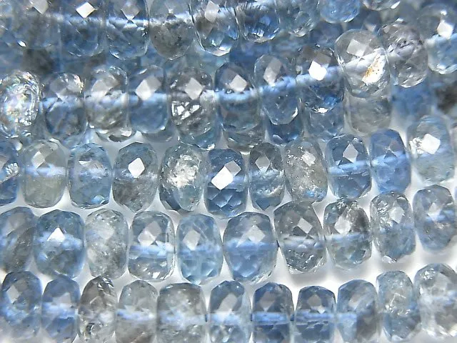 Santamaria Aquamarine beads for jewelry