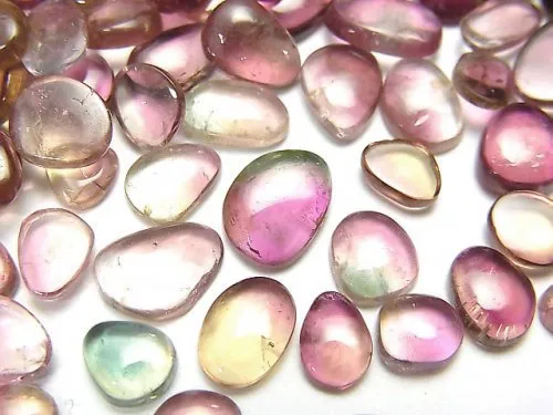 Tourmaline cabochons for ring
