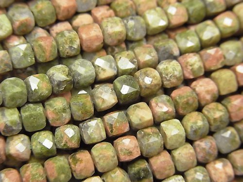 Unakite beads and cabochons for sale by kenkengems