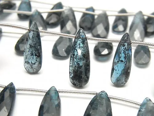 Indigo blue kyanite, crystal