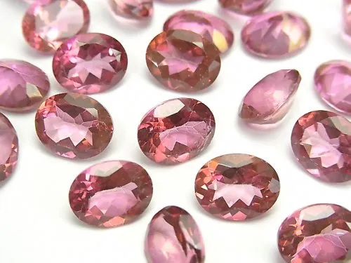 Pink topaz Loose stones for jewelry making supplies