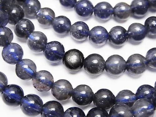 Star Iolite beads