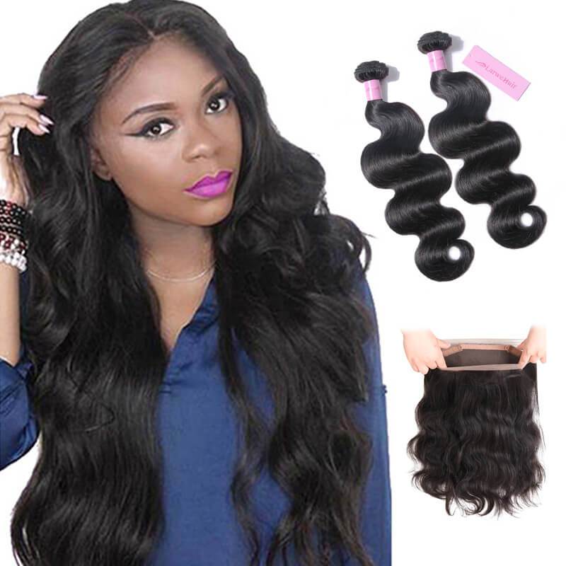 360 lace frontal with bundles