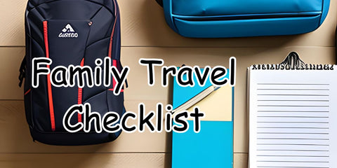 Family Travel Checklist - KaryKase