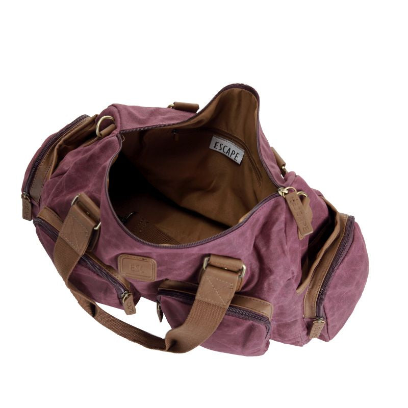 Other Luggage & Travel Bags - Escape Waxed Canvas Weekender Bag | Burgundy for sale in Pretoria ...