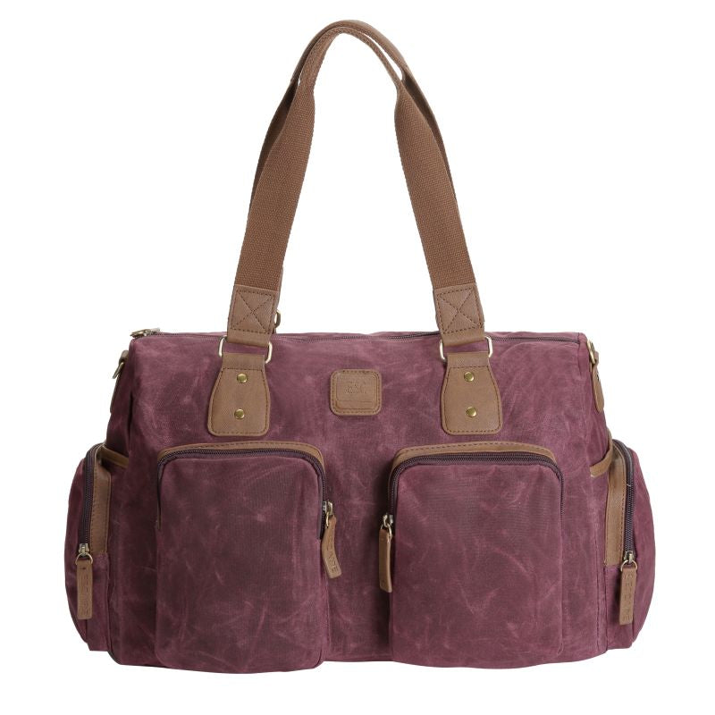 Other Luggage & Travel Bags - Escape Waxed Canvas Weekender Bag | Burgundy for sale in Pretoria ...