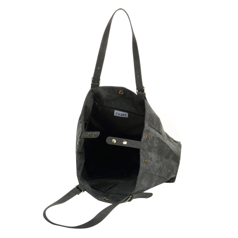 Other Luggage & Travel Bags - Escape Fatigue Canvas Hobo Handbag | Dark Grey for sale in ...