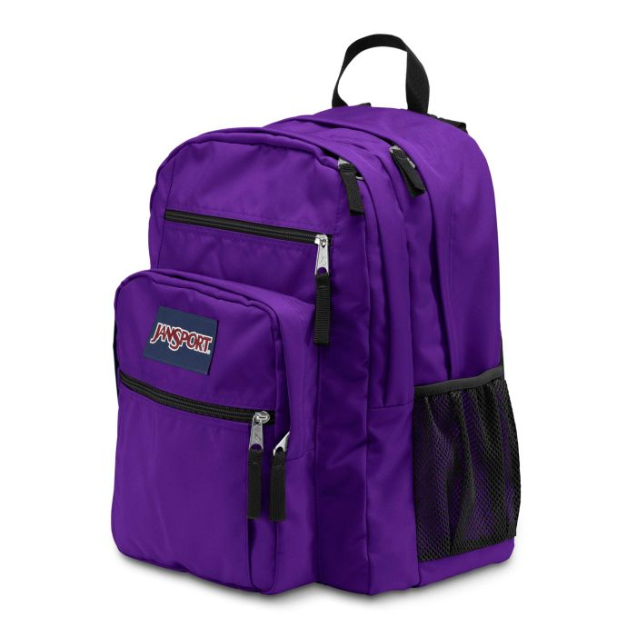 jansport big student backpack purple