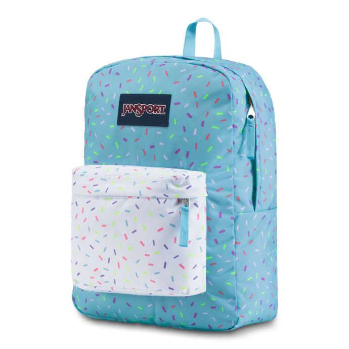 jansport superbreak blue topaz