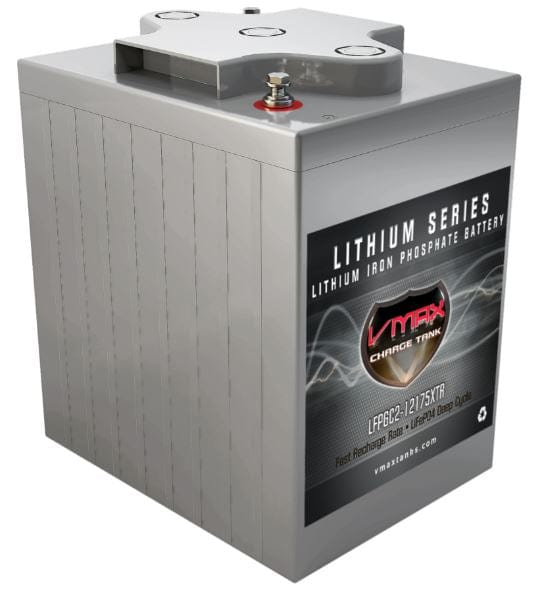 Vmaxtanks LFPGC2-12175XTR 12.8V/175Ah Dual Purpose LiFePO4 Deep Cycle Battery