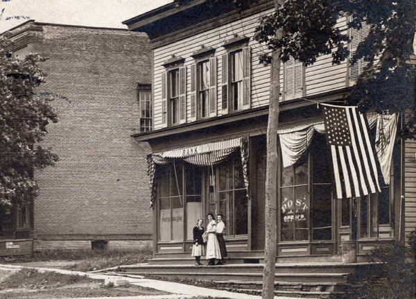 vintage 1909 photo of 422 Main St. Franklin New York