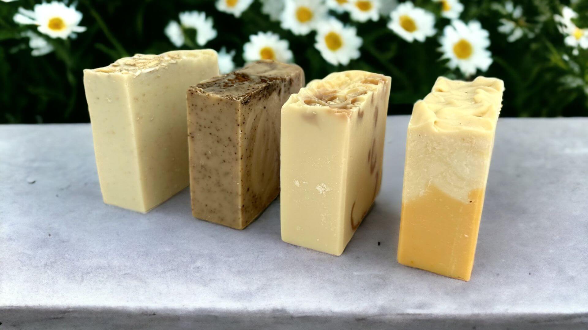 Collombatti Naturals 5 ways to reduce waste over christmas picture of handmade goats milk soap