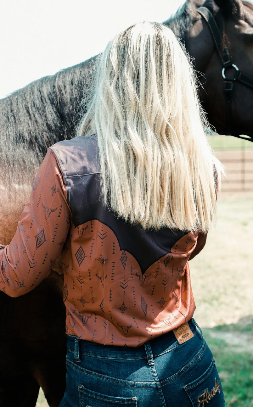 Taos Performance Rodeo Shirt—ranch Dressn Forever Western Boutique 