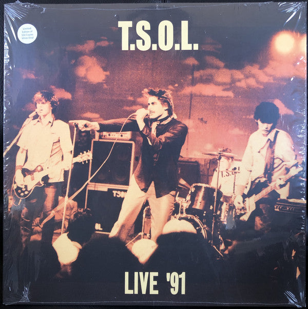 TSOL LIVE 91 Vinyl LP Going Underground Records