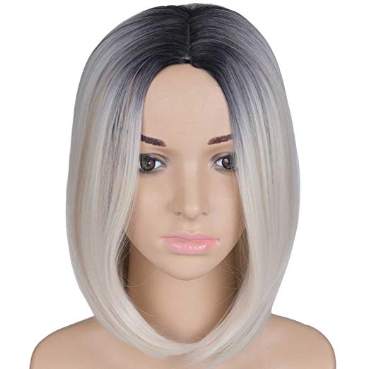 short bob synthetic wigs