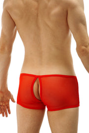 Boxer Open Mesh Red