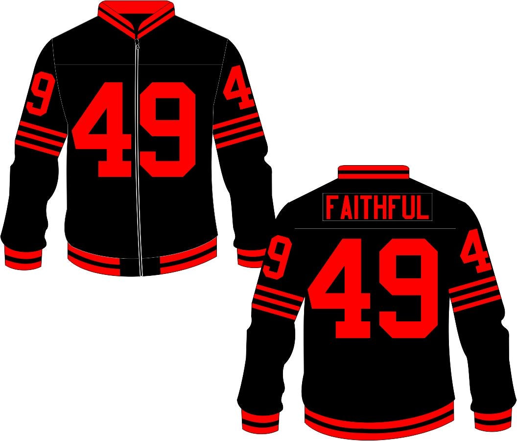 49ers jersey jacket