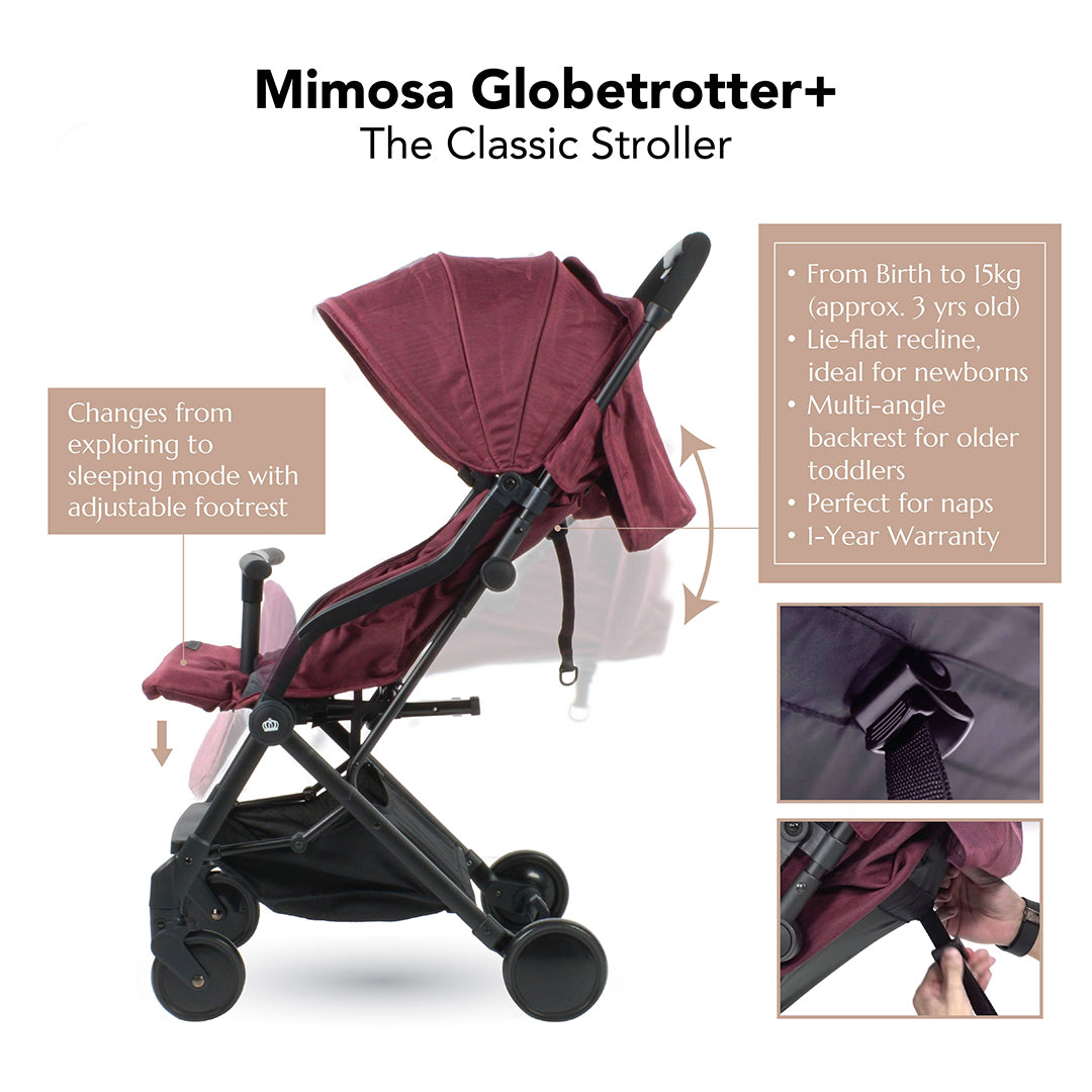 mimosa globetrotter stroller review