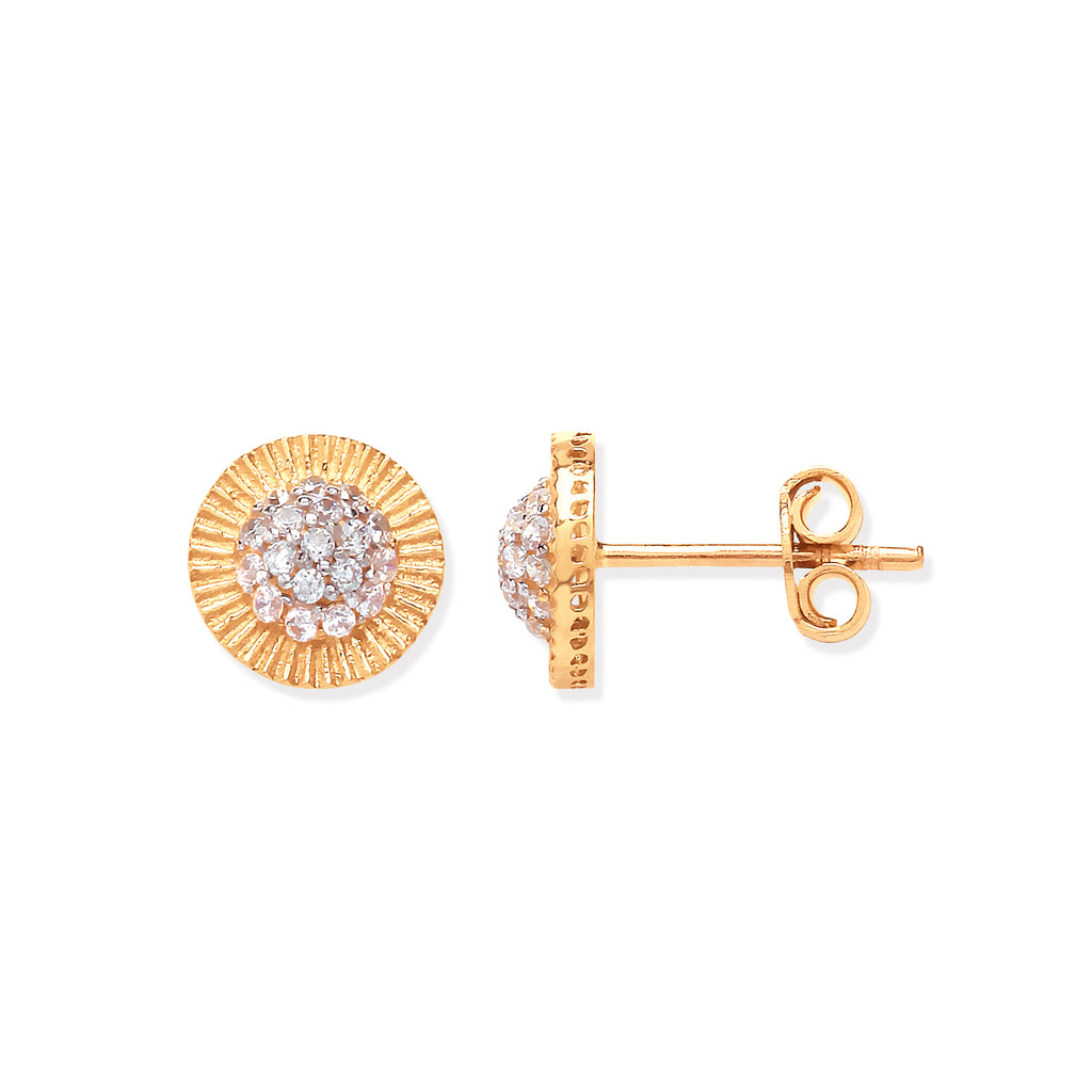 rolex stud earrings