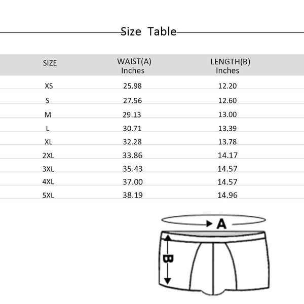 Custom Face Seamless Pattern Men's Boxer Briefs – mybestboxer