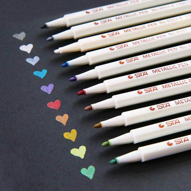 Sta Marker Pens Set 10 Colors - Kun Dolls