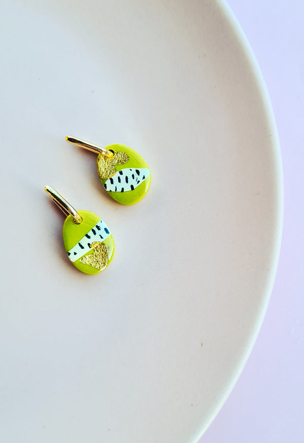 Mini Lime Green Dangle