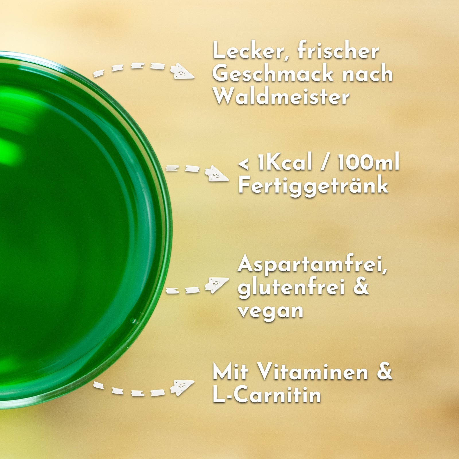 Foodtastic Vital Sirup - Waldmeister