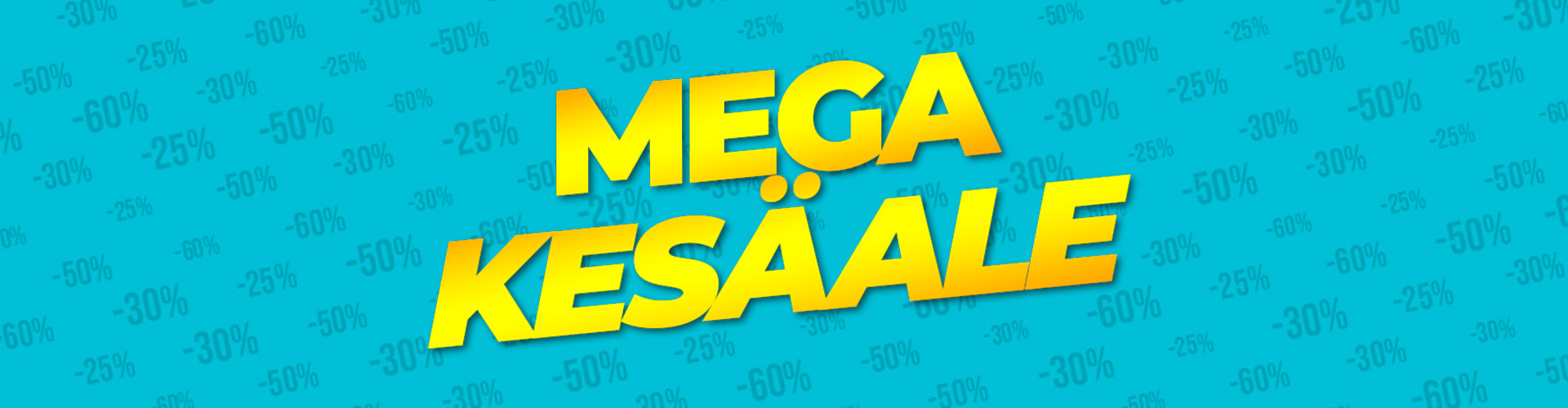 Mega Kesäale jopa -60%