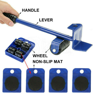 Furniture Lifter Heavy Roller Move Tool Set Moving Wheel Mover Sliders Kit AU