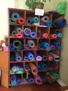 Yoga Mat Storage