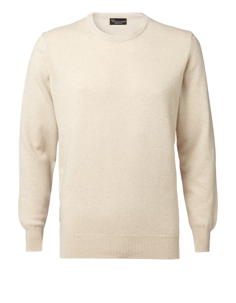 Hawick Knitwear Mens Luxury Sweater, Cashmere. Style HS704 H65-Ametista ...