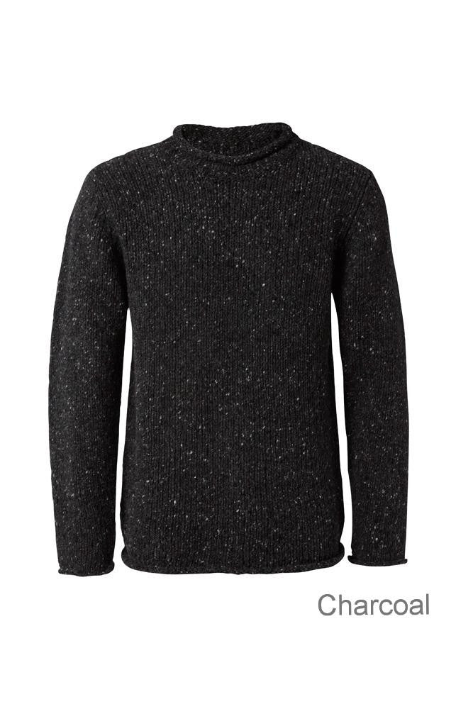 Carraig Donn Classic Donegal Roll Neck Sweater, Herre/Dame – sweater ...