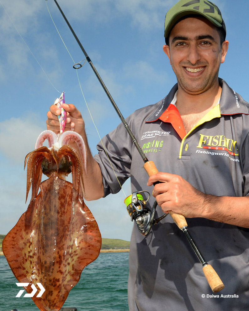 DAIWA FISHING TIPS: Chasing Sydney Squid – Sami Omari – Daiwa  Australia