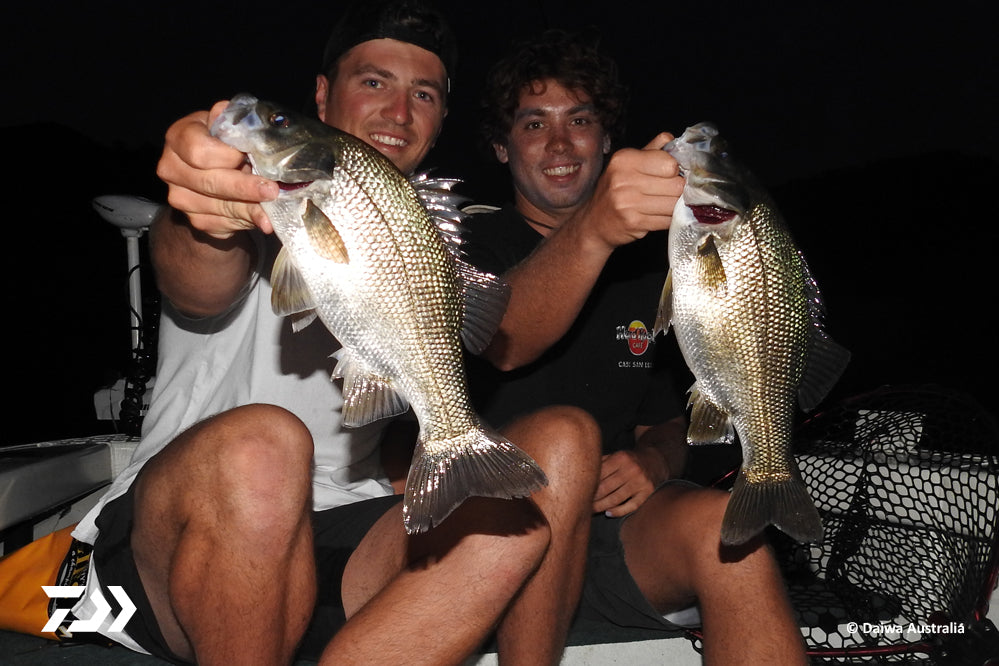 Bass after dark - Fishing World Australia