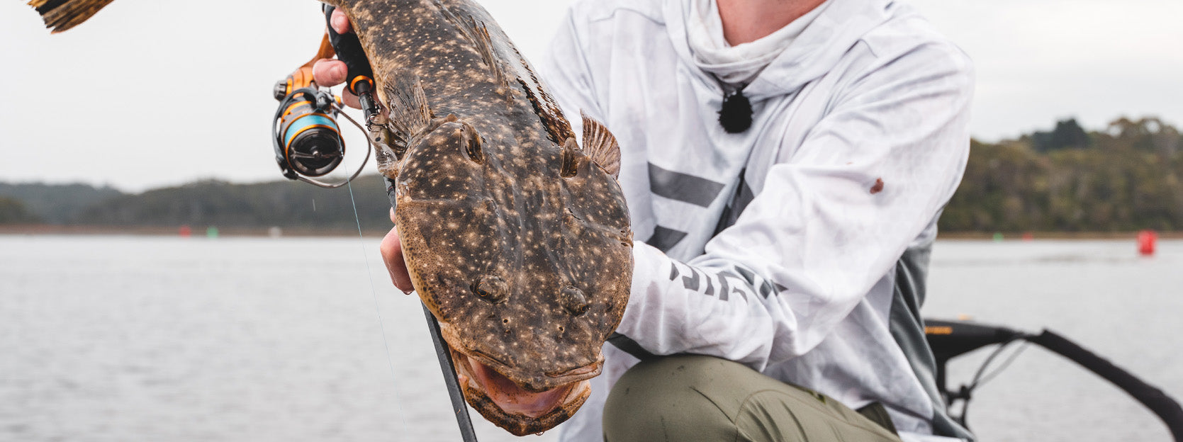 Fishing for Massive Flathead on the Flats of Fraser Island 