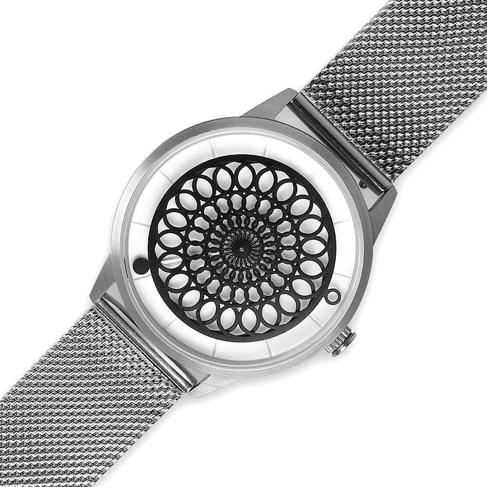 Silver Milanese Mesh Humism