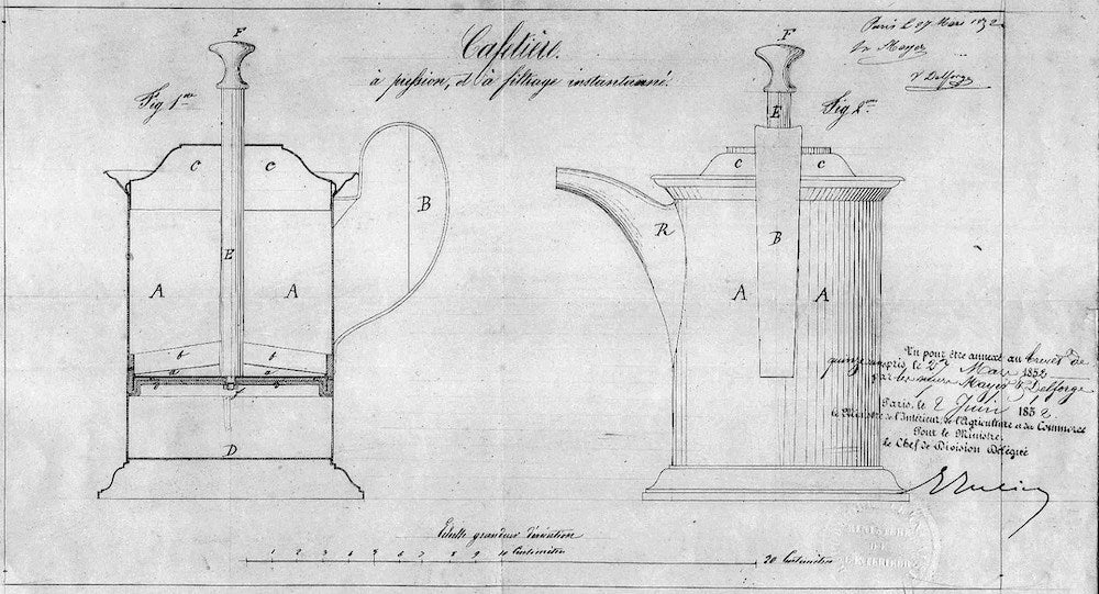 french press kafetierka priprava kavy