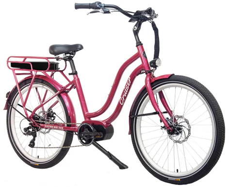 Cruise this summer in your neighborhood or on the boardwalk with the electric Cruiser bike.