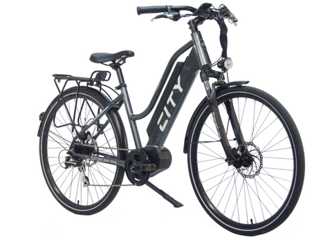 Use this electric City bike to commute to work or around town on errands.