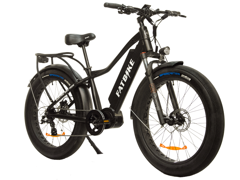 mid drive fat tire ebike