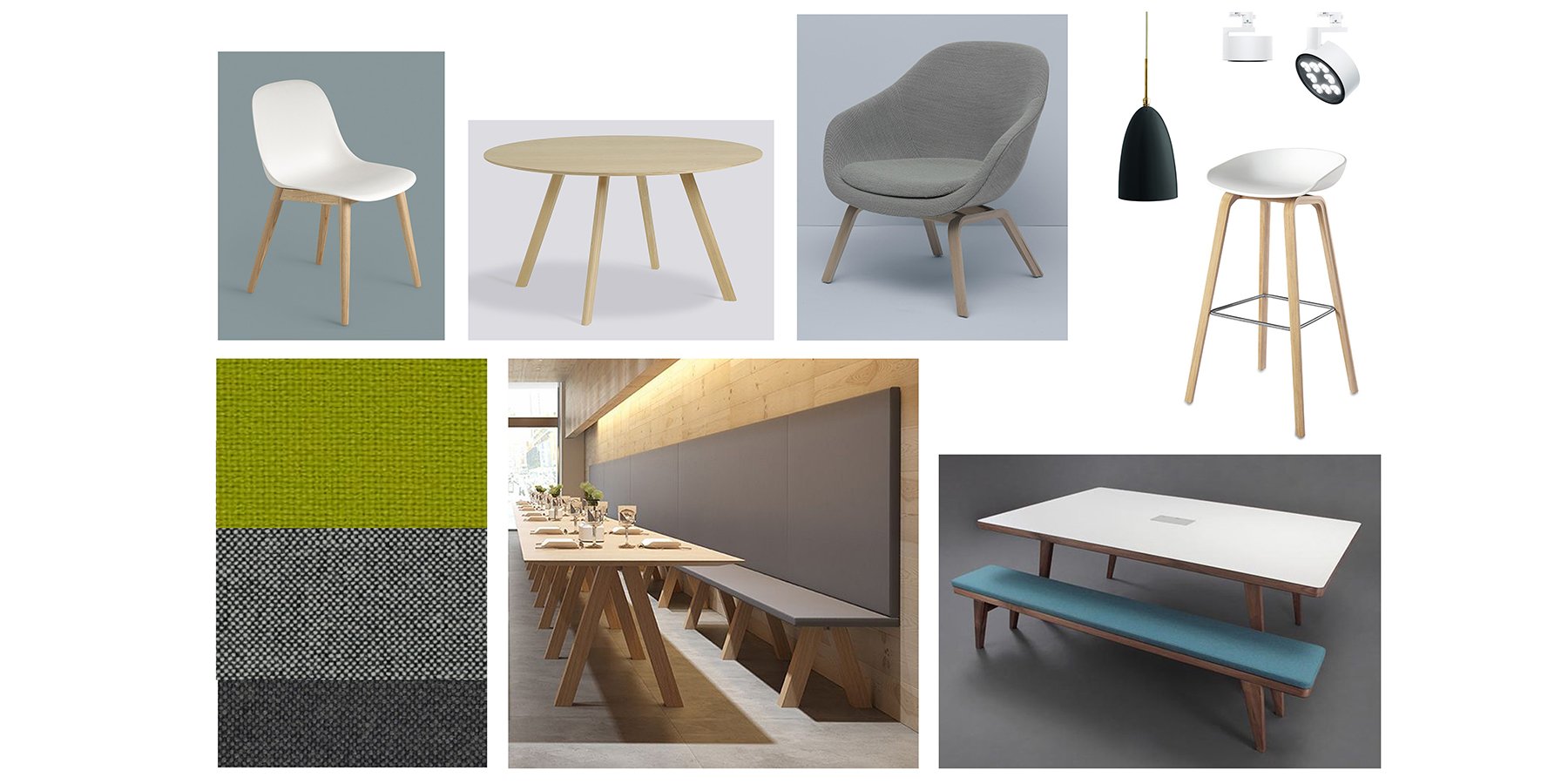 sustainable furniture moodboard 