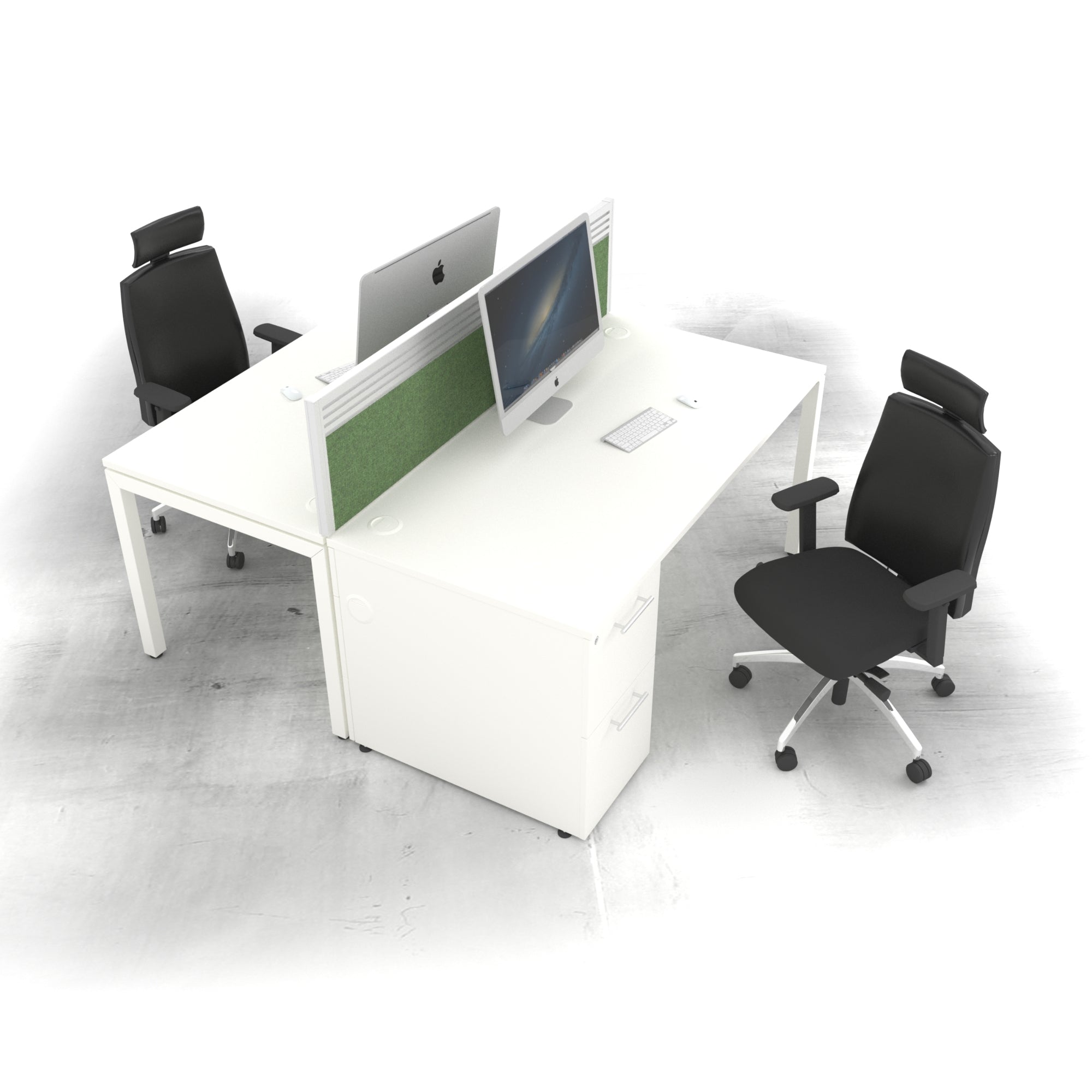 Rectangular 1000mm Small Desk - Ewop - Rectangular 1000mm Small Desk - Ewop