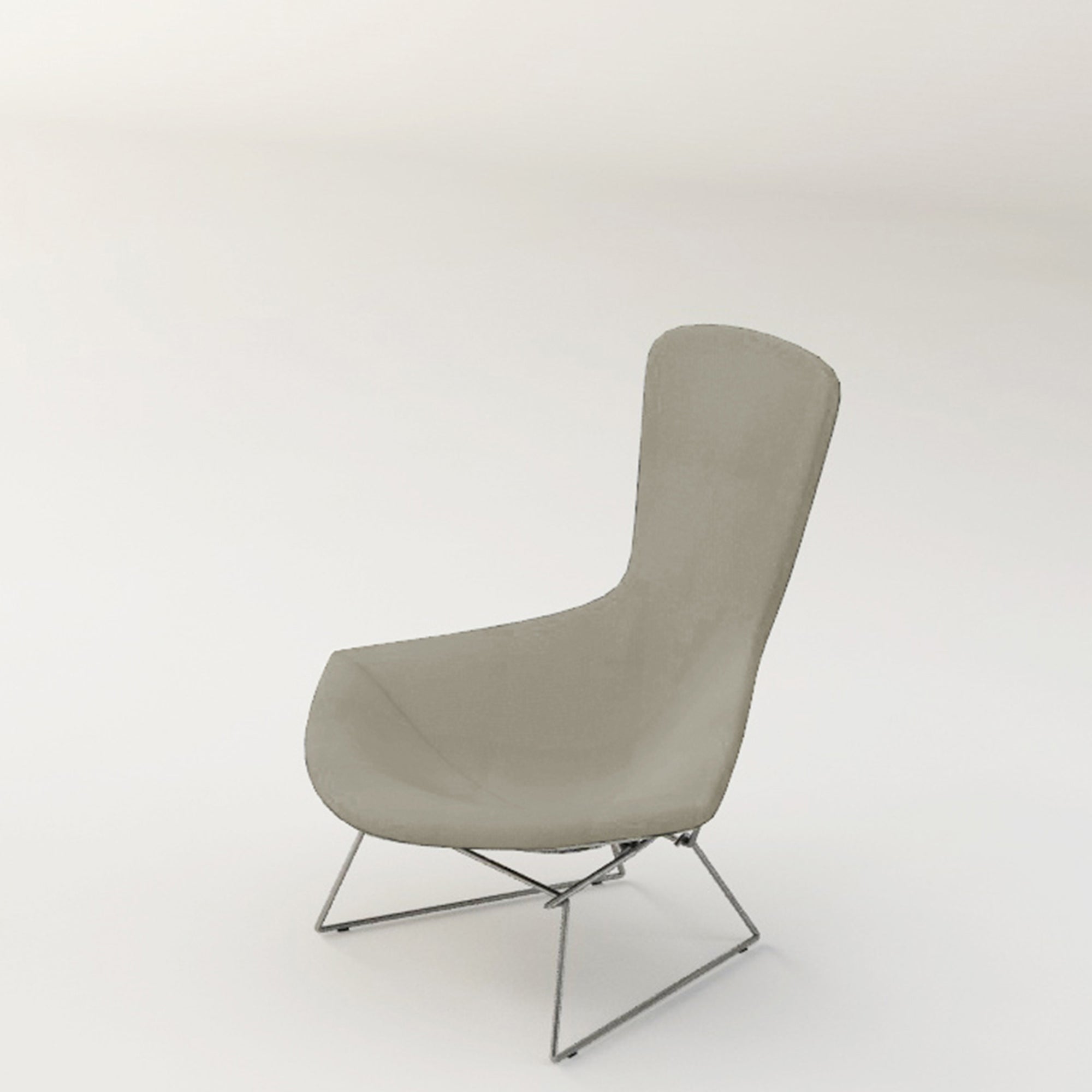 bertoia bird lounge chair