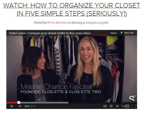 closet organizer Melanie Charlton of Clos-ette