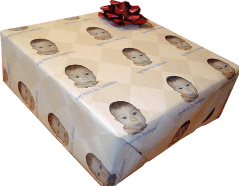 Custom Gift Wrap