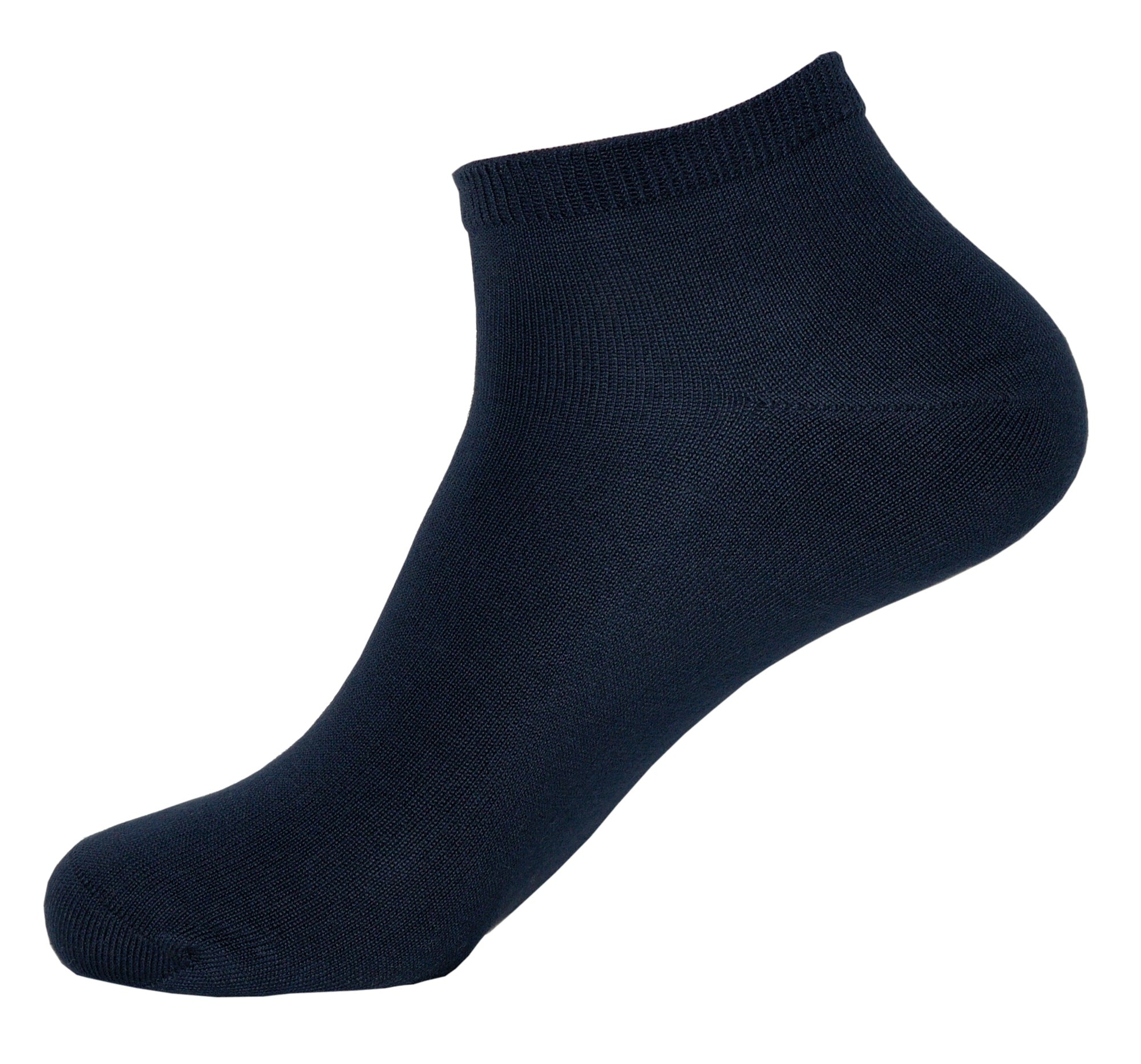 mens blue ankle socks